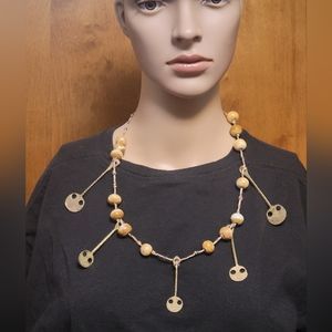 Unique Pendants with Stone Beads and Multicolored Rope - Handcrafted